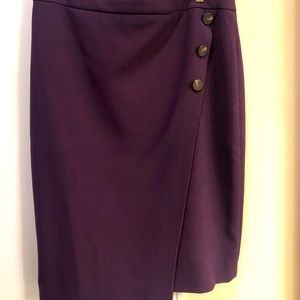 Ann Taylor Burgundy skirt